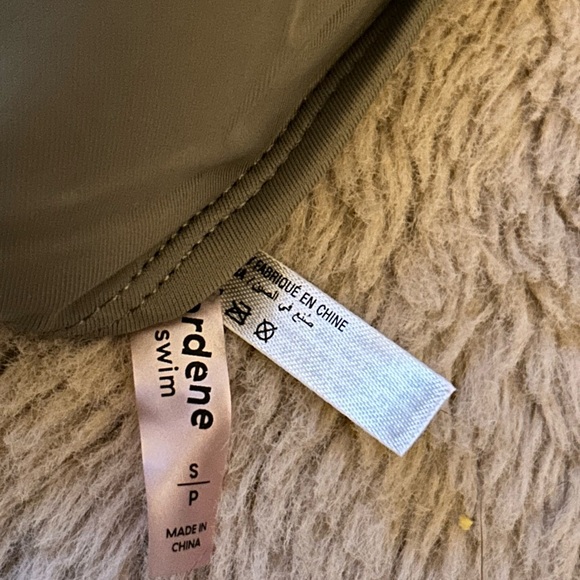 [S] Ardene Olive Green Bikini Top - Picture 2 of 3